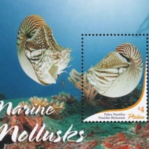 US 1300 Trust Territories Palau NH VF Marine Mollusks S/S