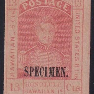 US Possessions - Hawaii 115B Possessions Mint NH VF-XF Few Toning Spots On Reverse Only