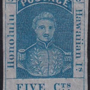 US Possessions - Hawaii 9 Possessions Mint F-VF 4 Margins Unused, Thin Spot PFC