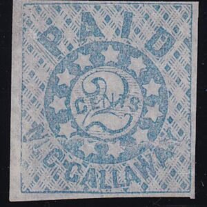 US Back Of Book - Confederate States of America 56x1 Var Mint VF Cracked Plate - Very Fresh!