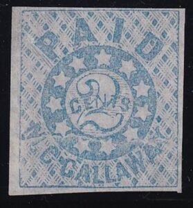 US Back Of Book - Confederate States of America 56x1 Var Mint VF Cracked Plate - Very Fresh!