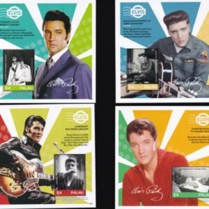 US 1314-17 Trust Territories Palau NH VF Elvis Presley Set Of 4