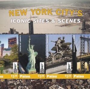 US 1320 Trust Territories Palau NH VF NY Stamp Show Sheet