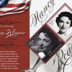 US 1324 Trust Territories Palau NH VF Nancy Reagan S/S Of 2