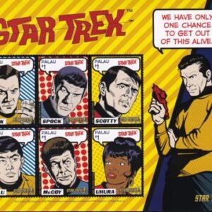 US 1327 Trust Territories Palau NH VF Star Trek
