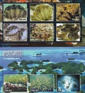 US 1339-40 Trust Territories Palau NH VF Tourism Protected Species