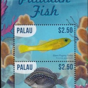 US 1350 Trust Territories Palau NH VF Fish S/S