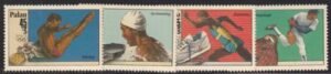 US B1-4 Trust Territories Palau NH VF Olympic Sports (1988)