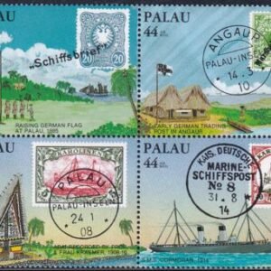 US C6-9 Trust Territories Palau NH VF Palau-Germany, Exchange (1985)