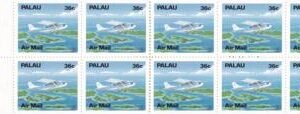 US C18a Trust Territories Palau NH VF 36¢ Booklet Pane
