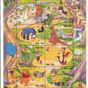 US 282 Trust Territories Micronesia NH VF Winnie The Pooh M/S