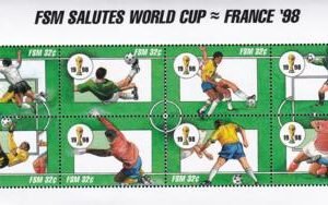 US 285 Trust Territories Micronesia NH VF Soccer M/S