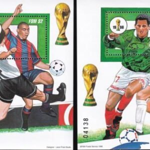 US 286-7 Trust Territories Micronesia NH VF Soccer M/S