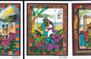 US 292-94 Trust Territories Micronesia NH VF Israel '98 S/S