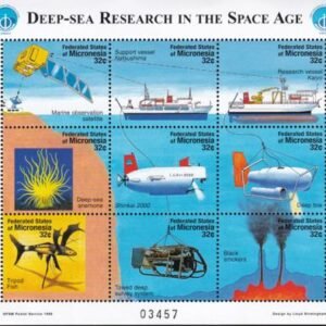 US 295 Trust Territories Micronesia NH VF Year Of The Ocean M/S