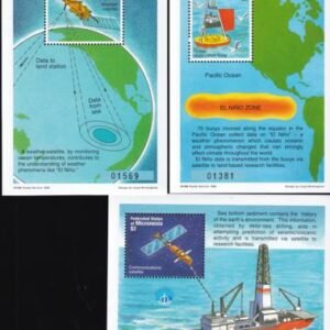 US 296-98 Trust Territories Micronesia NH VF Year Of The Ocean S/S