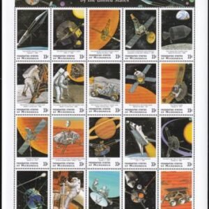 US 344 Trust Territories Micronesia NH VF US Space Achievements M/S