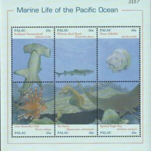 US 588 Trust Territories Palau NH VF Pacific Marine Life M/S