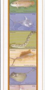 US 589 Trust Territories Palau NH VF Atlanic Marine Life M/S
