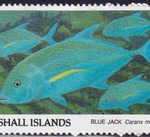 US 184 Trust Territories Marshall Islands NH VF $10 Fish Definitive ('89)