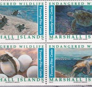 US 377-80 Trust Territories Marshall Islands NH VF Sea Turtles