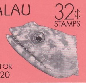 US 367a Trust Territories Palau NH VF 32-cent Bklt Pane