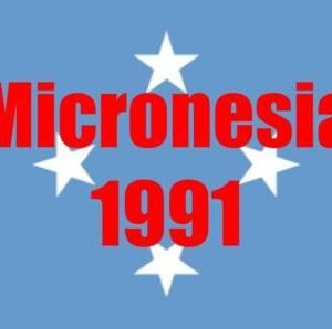 US Trust Territories Micronesia NH VF 1991 Complete Year Set