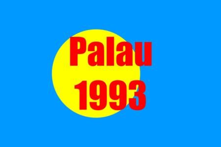 US Trust Territories Palau  NH VF 1993 Complete Year Set