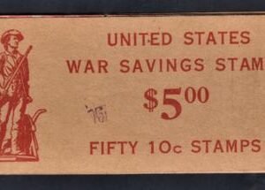 US WS7b Postal Savings Fine Mint NH Pristine Booklet with Fine Panes