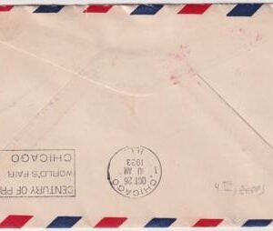 US 1933 Zeppelin Chicago Flight from Friedrichshafen