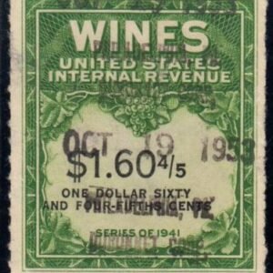 US RE196c Revenues VF Used Type II - Rare!