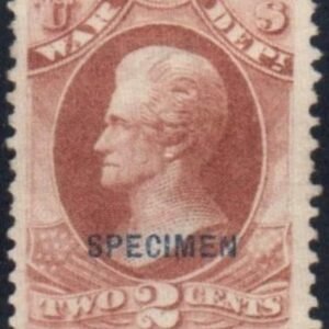 US O84S Officials F-VF+ Mint Unused, NGAI Specimen Overprint, Well Centered!