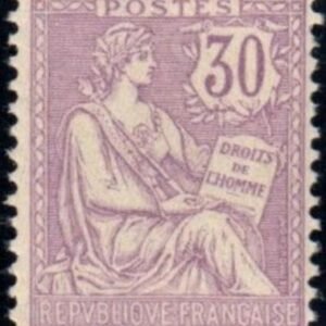 France 137 F-VF Mint NH Pristine OG, Well Centered