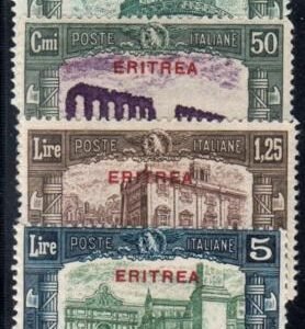 Eritrea B29-32 F-VF Mint H 1930 Semi-Postal Set