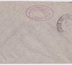 Germany 1934 Commercial Catapult Cover to Rio