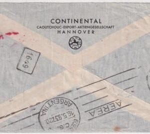 Germany 1937 Commercial Catapult Cover to Argentina