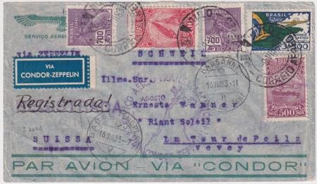 INV-27955itExt_3d7b84ab-472f-4da1-93af-43b935d6fd58 Brazil 1933 4th South America Flight Card to Switzerland