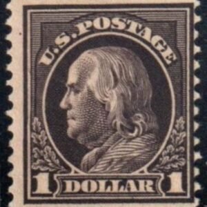 US 423 Washington / Franklin Just Fine Mint Hinged