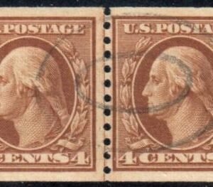 US 495 Washington / Franklin F-VF Used Line Pair