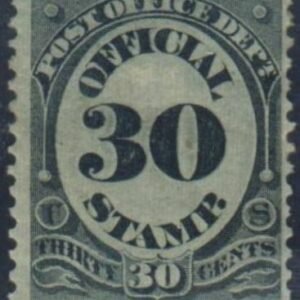 US O55 Officials Fine Mint H Part OG