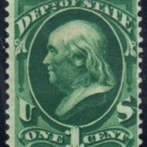 US O57 Officials F-VF Mint Hinged OG, Deep Color