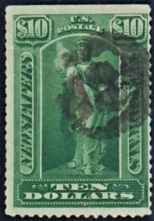 INV-28055itExt US PR110 Newspaper Fine Used No Watermark - Rare!