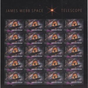 US 5720a Modern Imperf James Webb Telescope Sheet