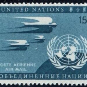 UN C3a VF Mint NH Classic Prussian Blue Shade