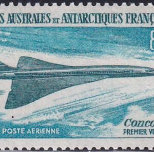 French Southern & Antartic Territories C18 Concorde, 85fr