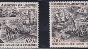 French Southern & Antartic Territories C26-27 Discovery, Ship