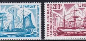 French Southern & Antartic Territories C37-38 Ships