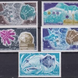 French Southern & Antartic Territories C49-53 Space