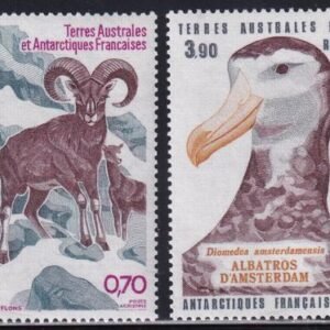 French Southern & Antarctic Territories C85-86 Sheep, Albatross