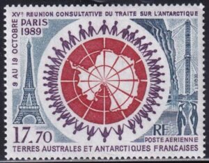 French Southern & Antartic Territories C108 Treaty, Eiffel Tower